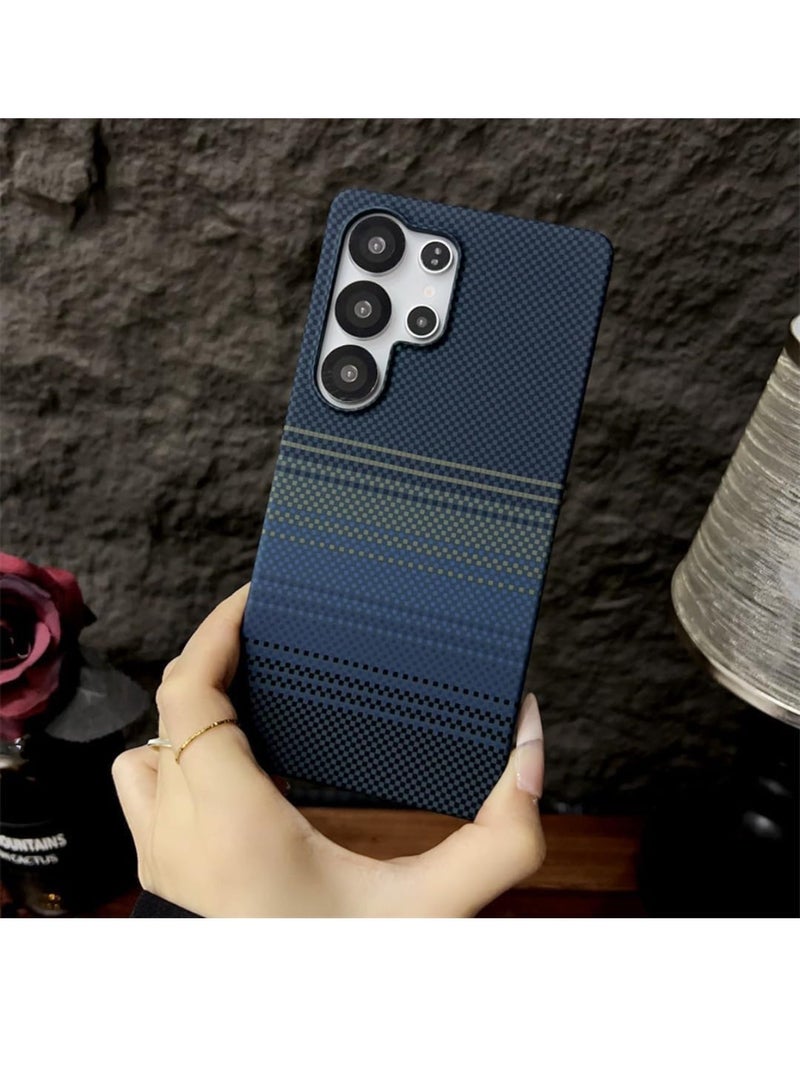 Adando Compatible with Samsung Galaxy S26 Ultra Case, Ultra-Thin and Lightweight, Semi-Enclosed Frameless, Slim Carbon Fiber, Case for Samsung S26 Ultra Shockproof Strong Magnetic Cover, Wireless Charging (Blue) - Image 1